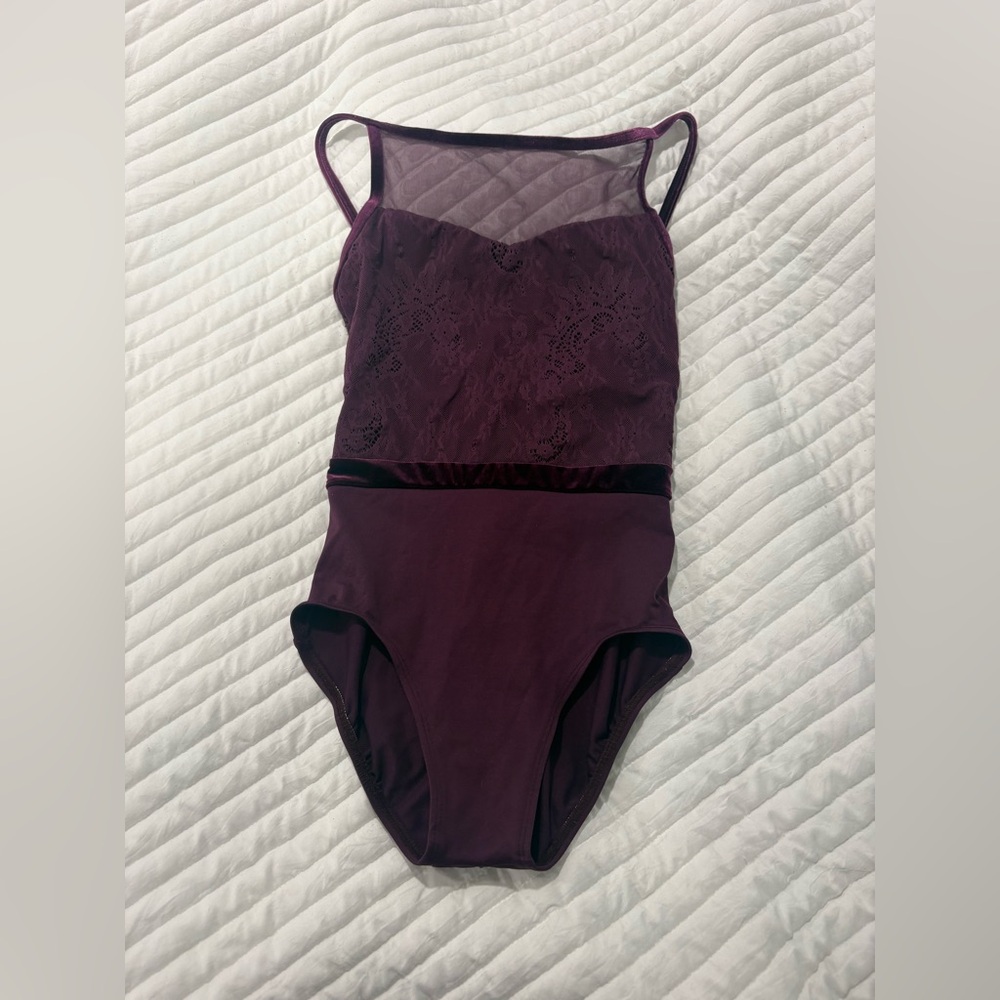Ainsliewear Purple Leotard.